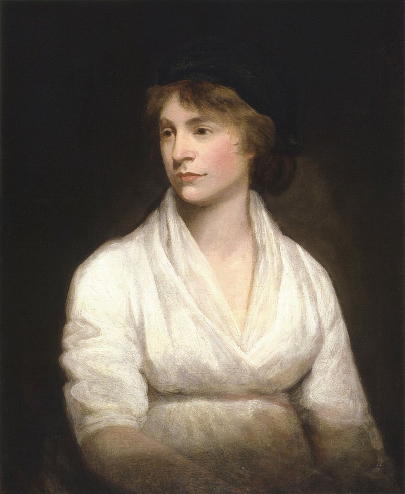 Mary Wollstonecraft, por John Opie