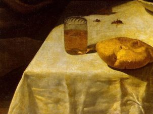 Detalle del Almuerzo de Diego Velázquez