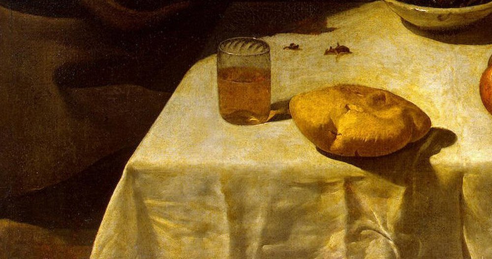 Detalle del Almuerzo de Diego Velázquez