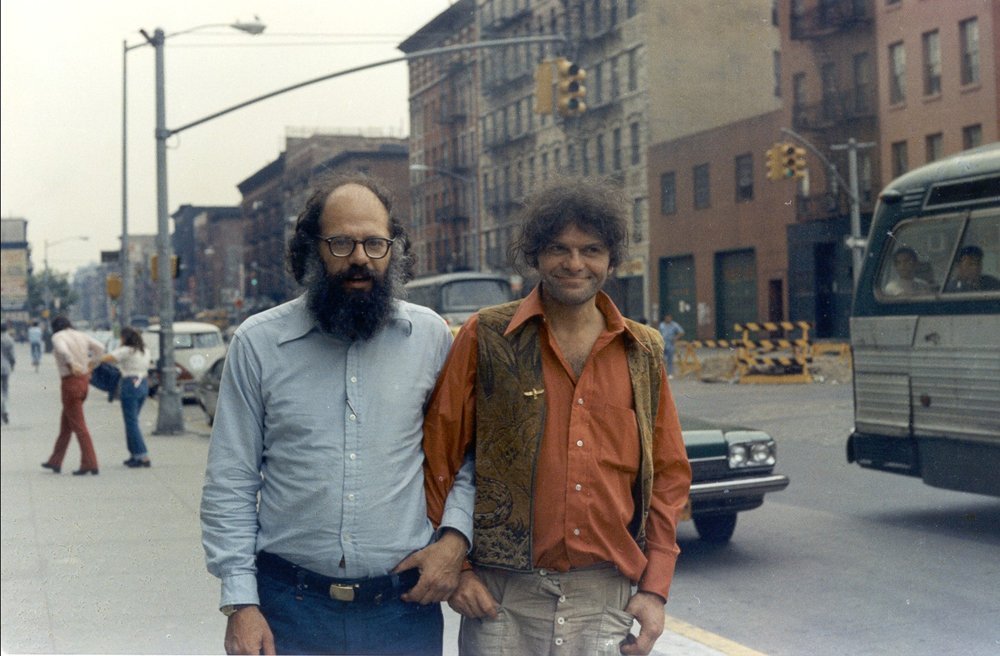 Allen Ginsberg y Gregory Corso