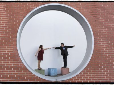 Luis Sepúlveda y Carmen Yáñez. Foto Daniel Mordzinski