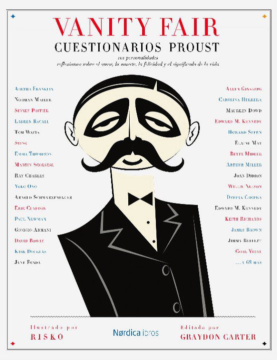 Cuestionarios Proust de Vanity Fair