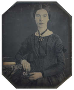 Daguerrotipo de Emily Dickinson.