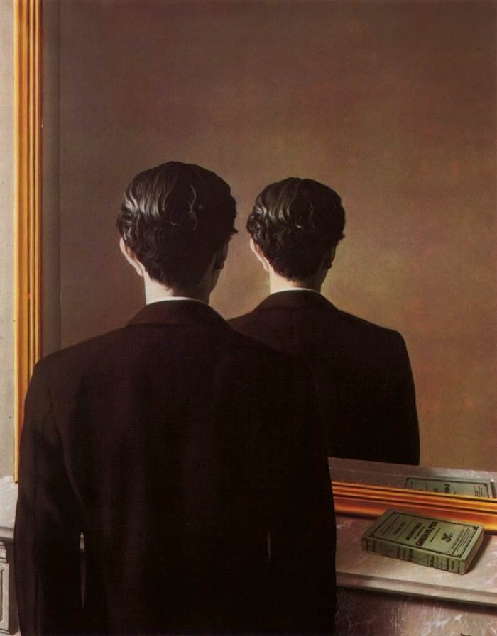 Rene Magritte: ‘Not to be Reproduced’ (1937)
