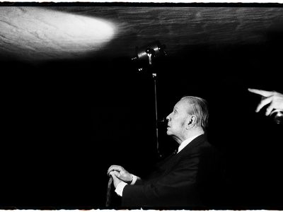Jorge Luis Borges. Foto: Daniel Mordzinski