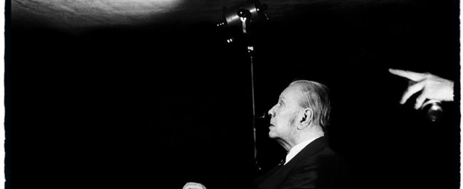 Jorge Luis Borges. Foto: Daniel Mordzinski