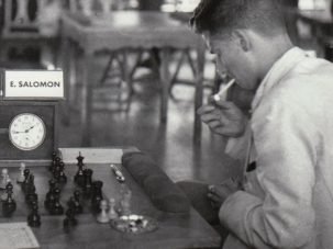 Eugenio Salomón Rugarcía:  De Alekhine a Kasparov o cómo jugar a la ciega en el tablero de la vida  (II)