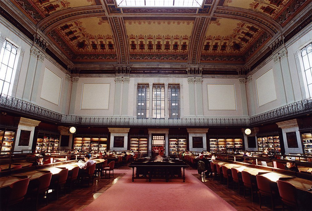 ¿Cómo guardan todos los libros en la Biblioteca Nacional?