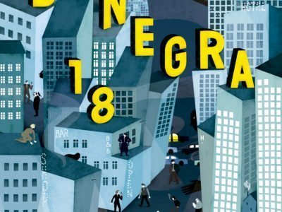 Cartel de BCNegra 2018, de Natalia Zaratiegui.