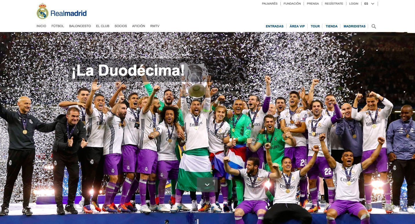 La Duodécima Champions League de Real Madrid. Imagen de Realmadrid.com