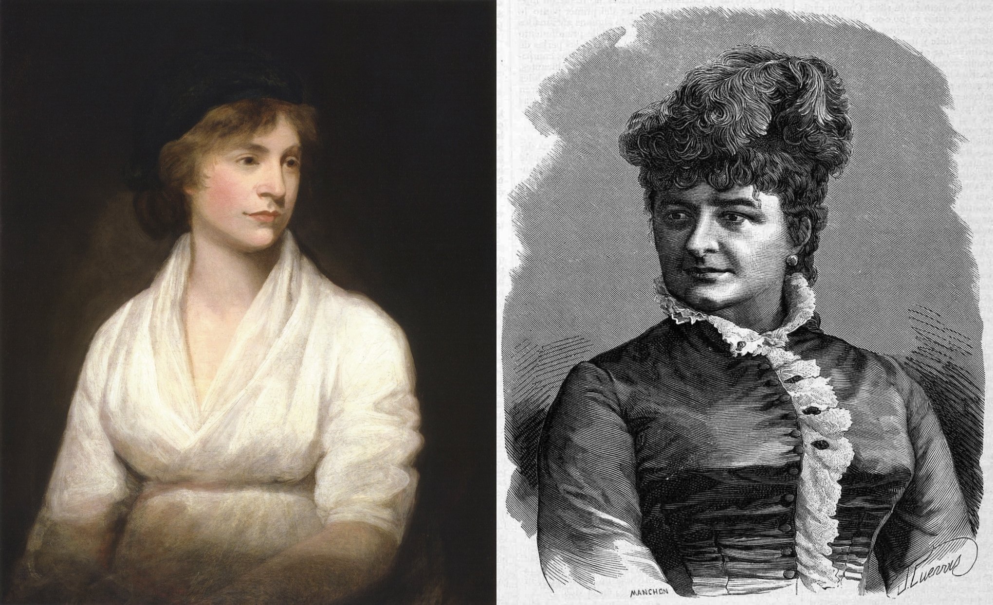 Mary Wollstonecraft y Emilia Pardo Bazán: Dos mujeres y un destino