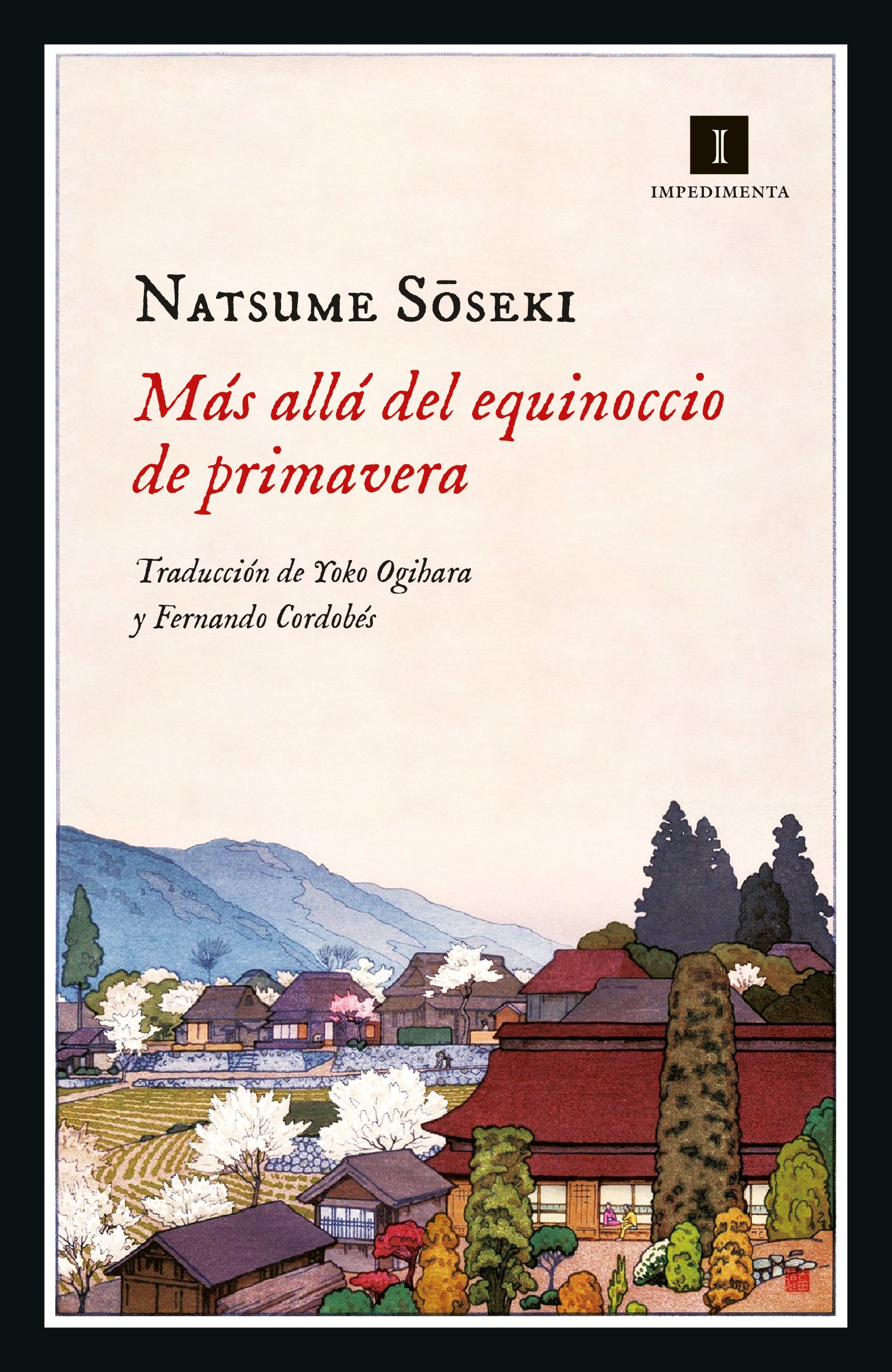 Zenda recomienda: Más allá del equinoccio de primavera, de Natsume Soseki