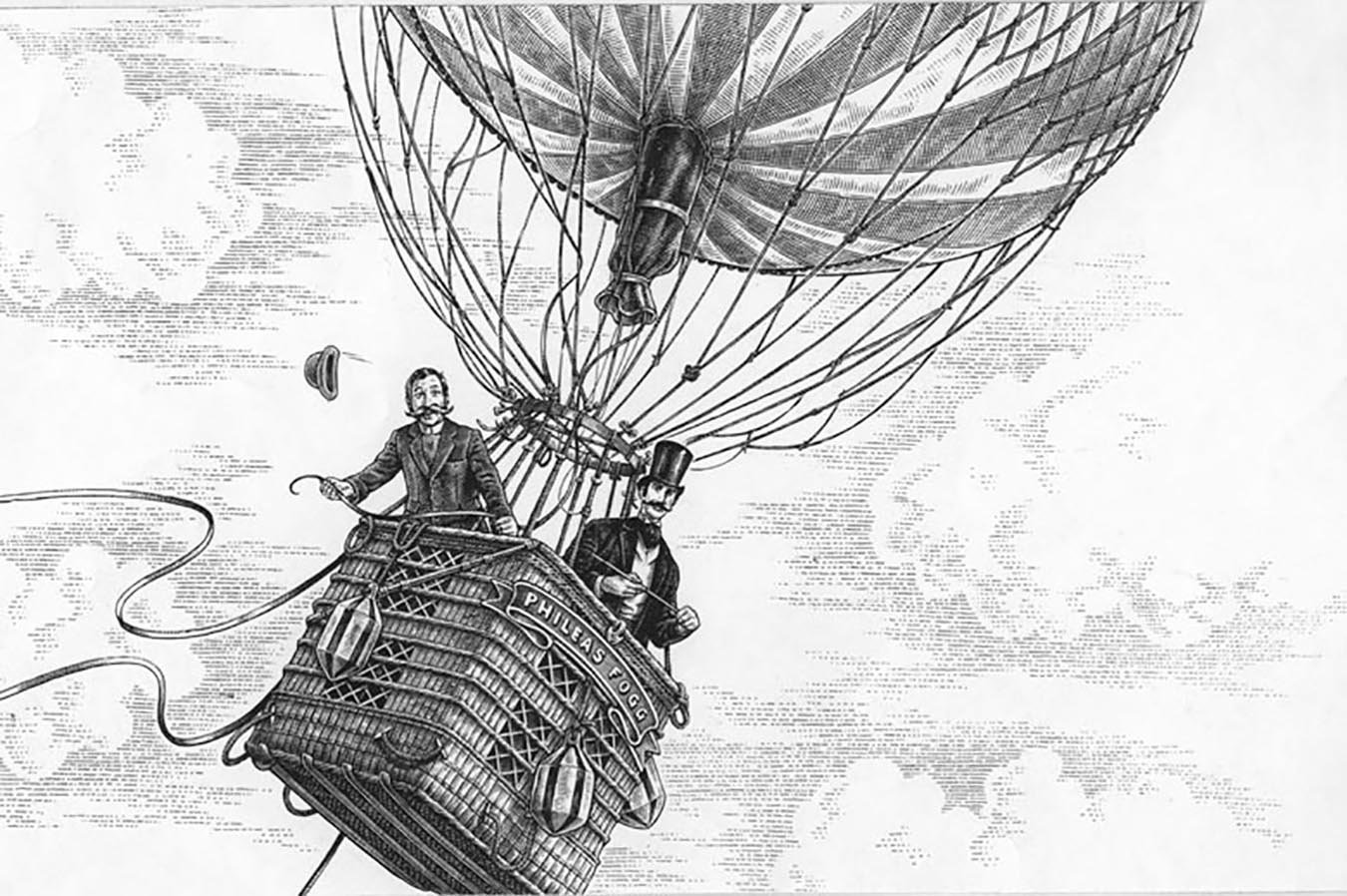 Вокруг света на воздушном шаре Жюль Верн