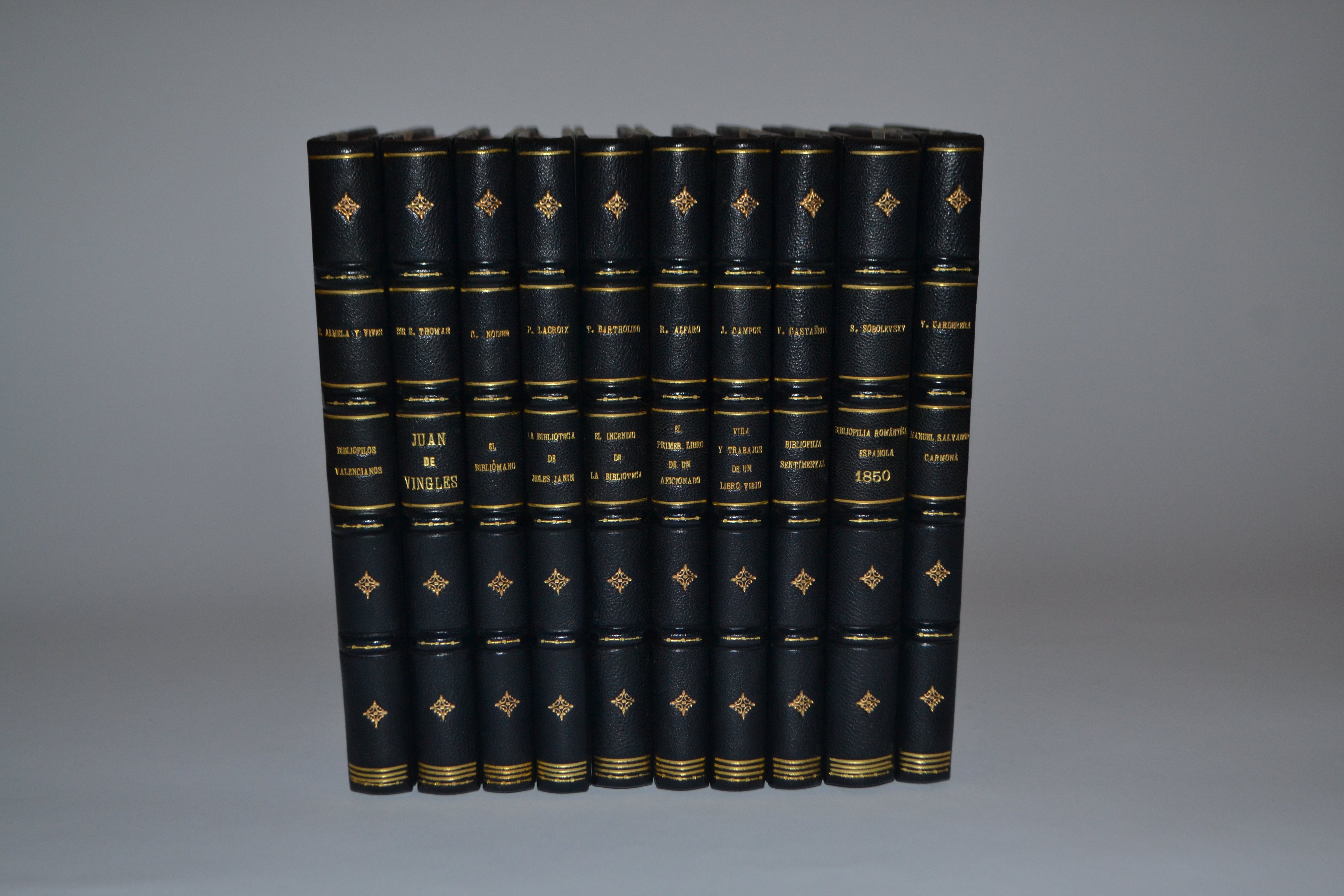 Libros clásicos sobre libros (IV): colección Ibarra