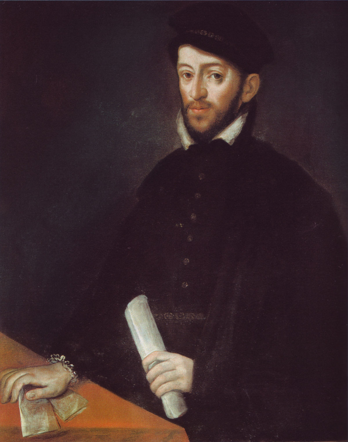 Antonio Pérez, secretario del rey Felipe II, huye de España