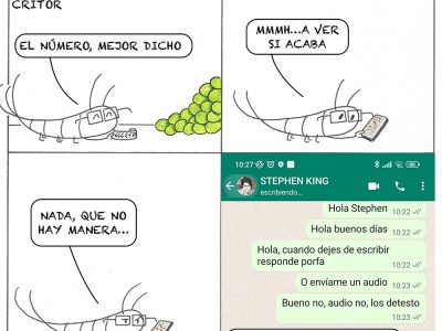 Lepisma y la escritura compulsiva