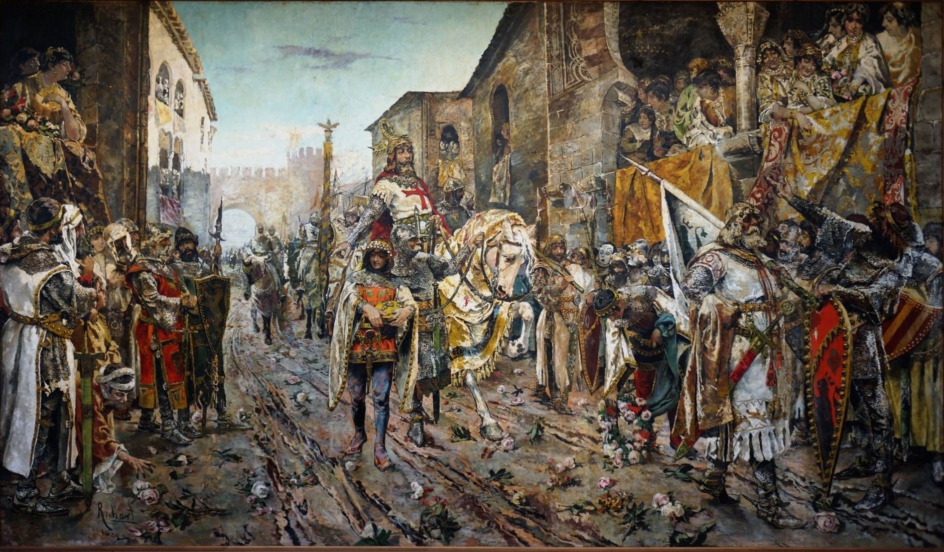 Jaime I el conquistador toma la ciudad de Palma de Mallorca