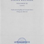 Zenda recomienda: Poesía reunida. Volumen III, de Chus Pato