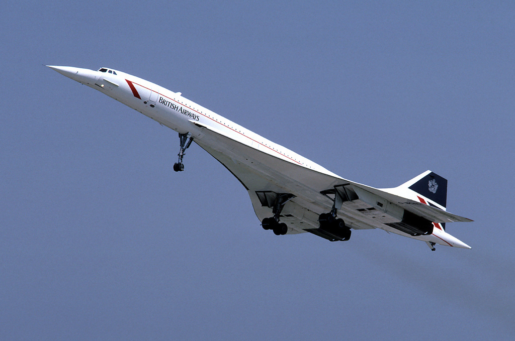 Primer vuelo del Concorde, el avión supersónico