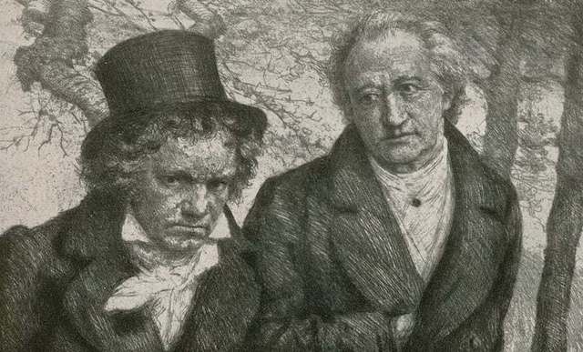 Beethoven y Goethe, el genio frente a frente