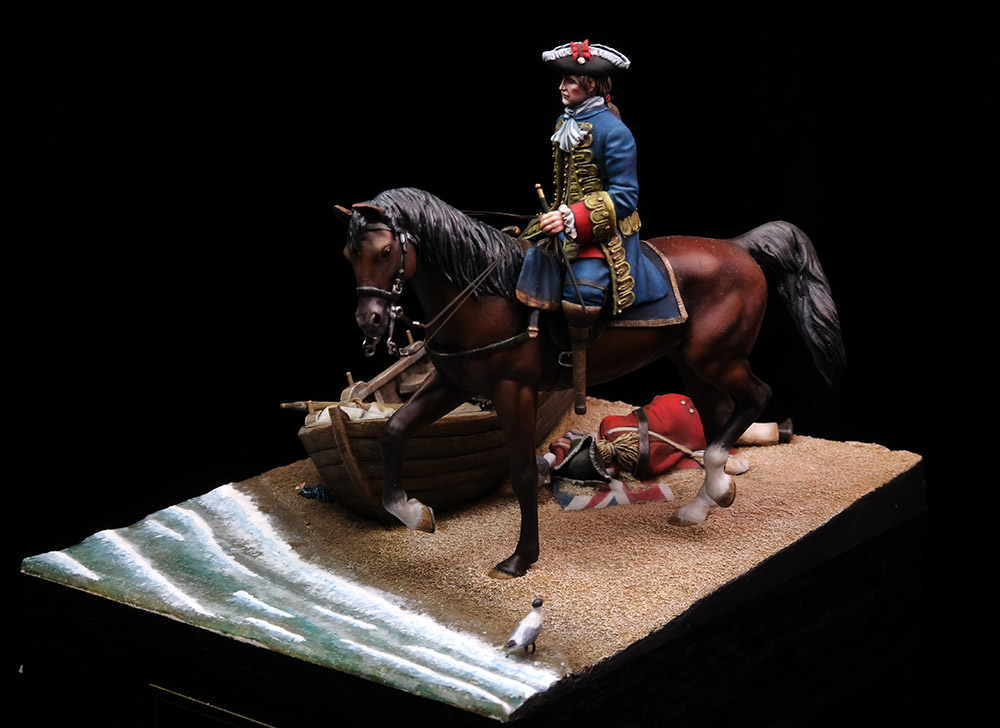 Del lienzo a las tres dimensiones: soldados y caballos se escapan de los cuadros de Ferrer-Dalmau