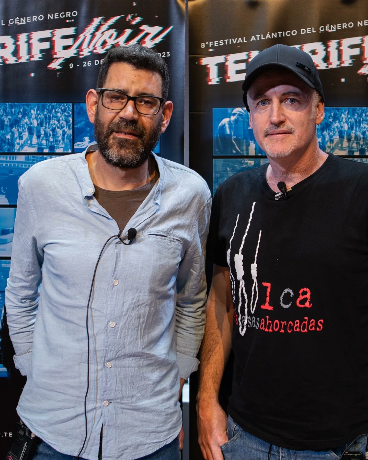 José Ángel Mañas y Jordi Ledesma, ganadores del IX Premio Ciudad de Santa Cruz Novela Criminal