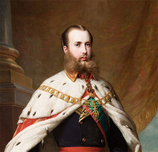 Maximiliano de Habsburgo es coronado emperador de México