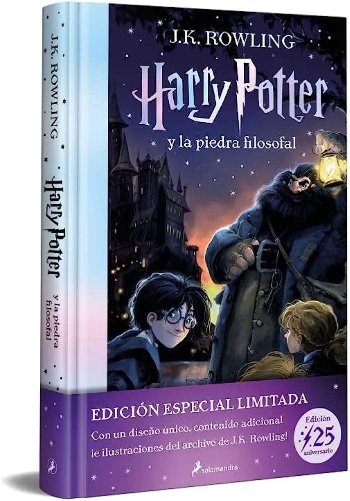 Una edición conmemorativa celebra 25 años de la primera novela de Harry Potter en español