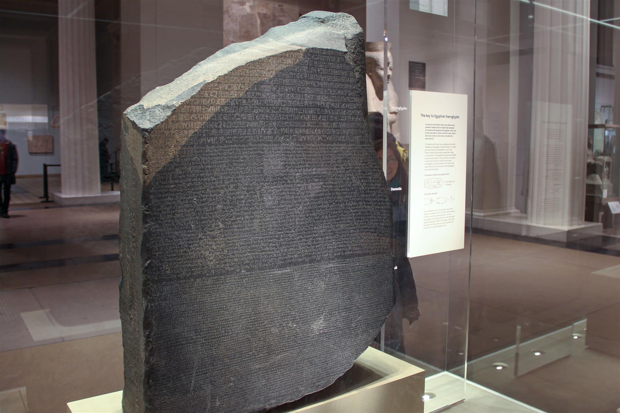 Se descubre la Piedra de Rosetta