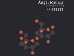 5 poemas de 9 mm., de Ángel Muñoz