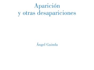 Ángel Guinda y su diálogo de despedida