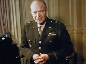 Dwight D. Eisenhower, nombrado presidente de los Estados Unidos