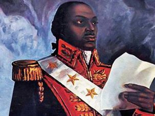 Toussaint Louverture lleva la revolución de los esclavos a Santo Domingo