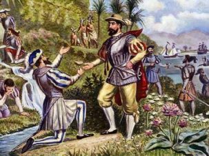 Juan Ponce de León desembarca en Florida