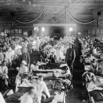 Primer caso de gripe «española» en Fort Riley