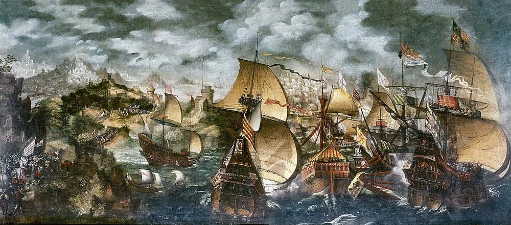 La Armada Invencible zarpa de Lisboa