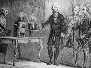 Lavoisier en la guillotina