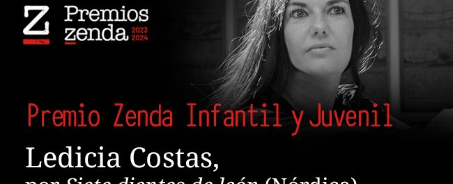 Ledicia Costas, Premio Zenda Infantil y Juvenil 2023-2024