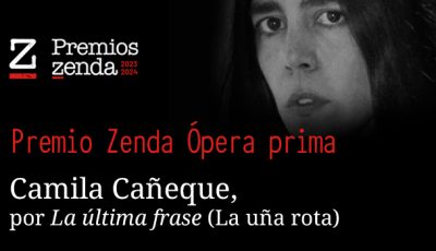 Camila Cañeque, Premio Zenda Ópera Prima 2023-2024