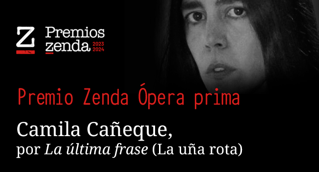 Camila Cañeque, Premio Zenda Ópera Prima 2023-2024