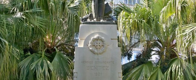 La estatua de Benítez: drama en tres actos