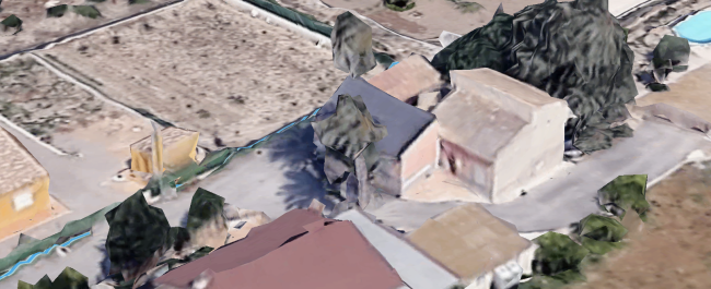 Un fantasma pixelado