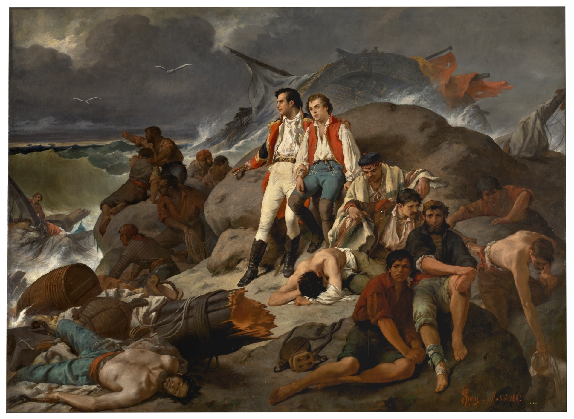 La pintura de Historia, ¿un género español?: De los italianos al servicio de España a Ferrer-Dalmau