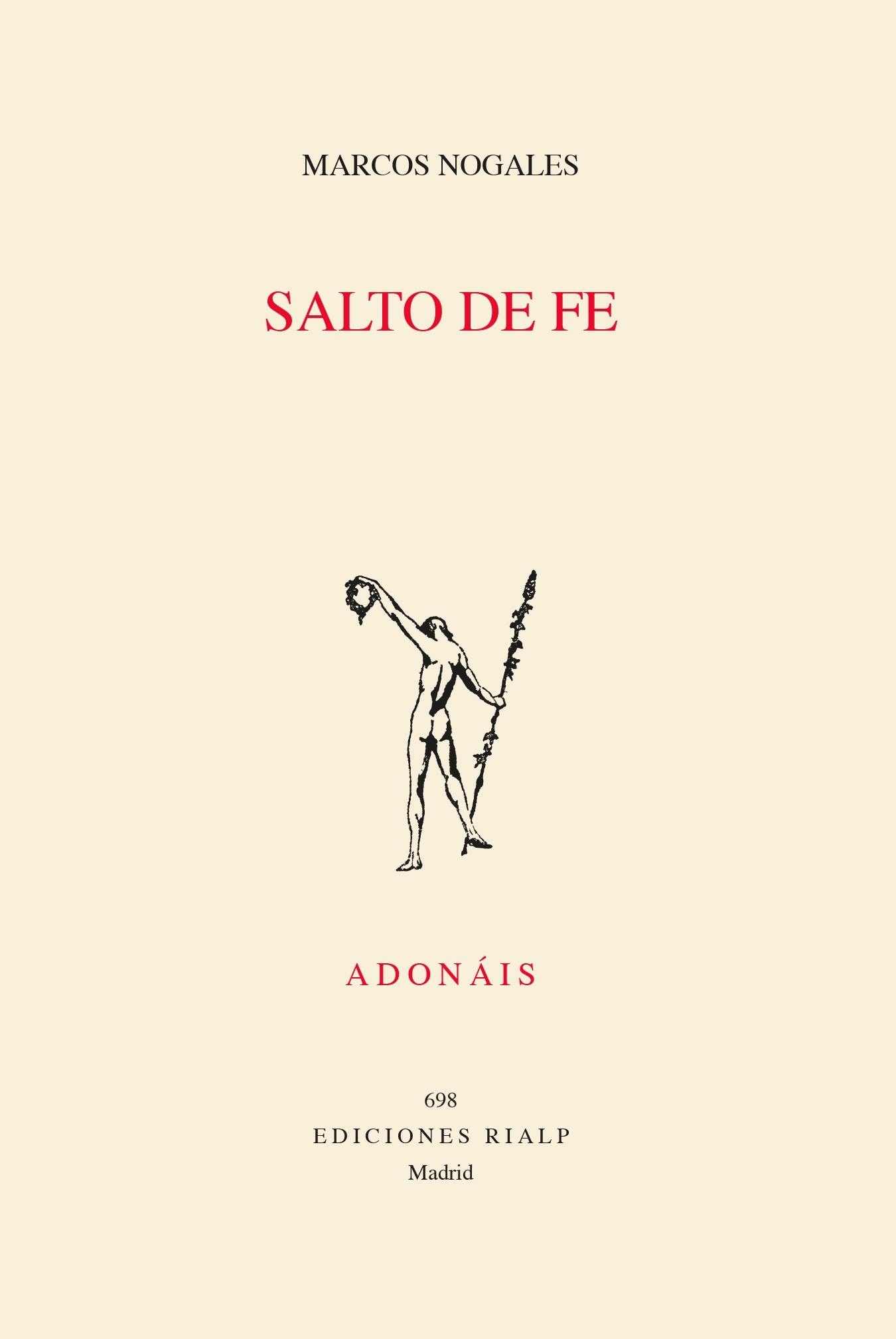 3 poemas de Salto de fe, de Marcos Nogales