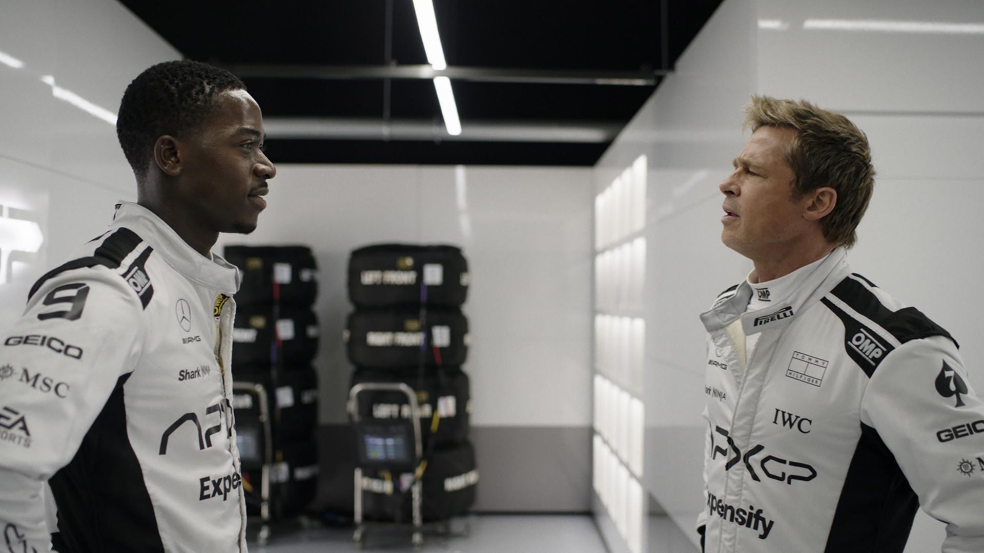 “F1: La película” guarda las esencias del cine de Hollywood de los 90