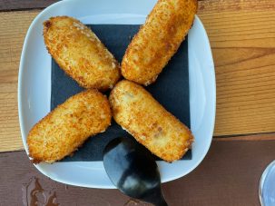 Tarde de toros y croquetas