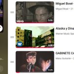 La música en español de 1985