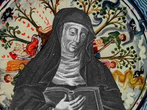 Hildegard von Bingen asciende a los cielos
