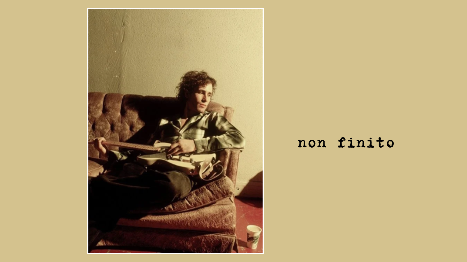 Jeff Buckley o la perfección del non finito