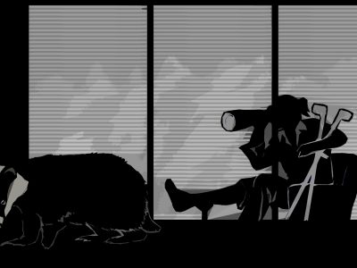 De tejones, infancias y pies rotos